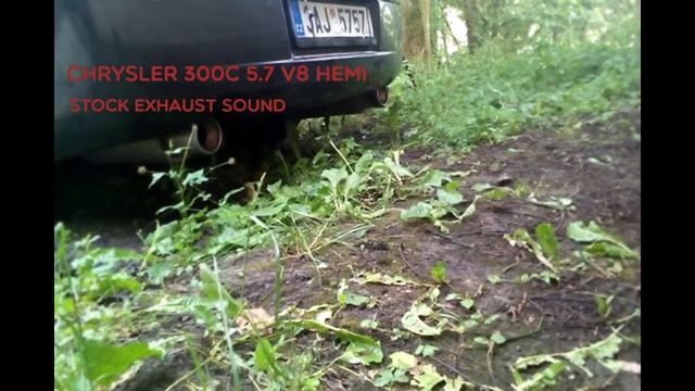 Chrysler 300c 5.7 V8 HEMI stock exhaust system sound смотреть онлайн