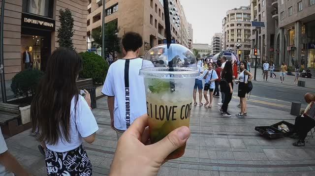 Прогулка по Еревану, Северный проспект, площадь республики смотреть онлайн