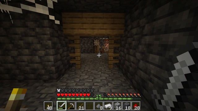 СПУСКАЕМСЯ В НОВЫЕ КАТАКОМБЫ В МАЙНКРАФТЕ смотреть онлайн