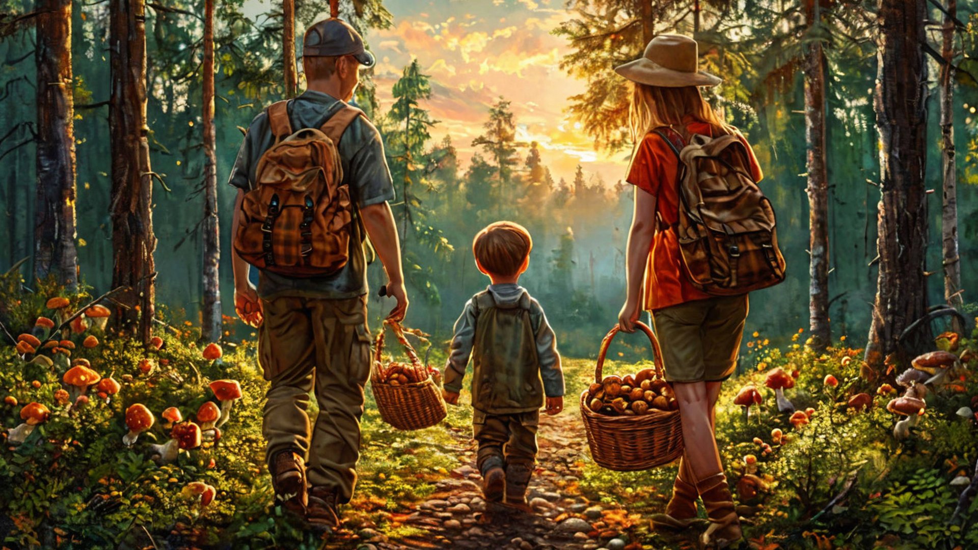 Семейная поездка за грибами. Грибы 2024 смотреть онлайн