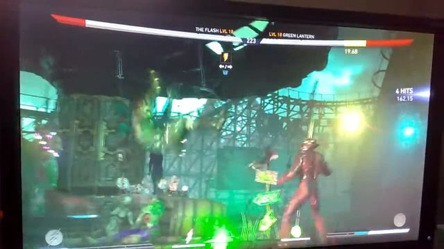Flash atom vs Green lantern Injustice 2 смотреть онлайн