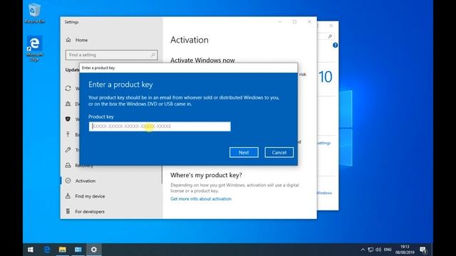 How to Activate Windows 10 Change Product Key смотреть онлайн