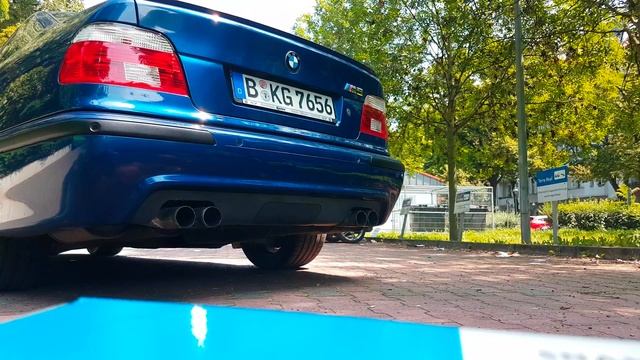 BMW E39 M5 Stock Exhaust Sound