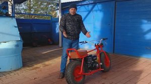 Самодельный минибайк