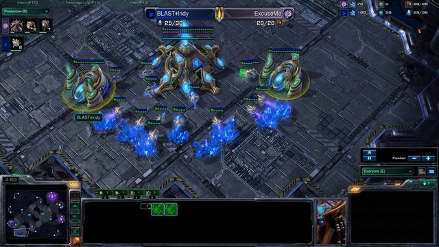 Indy(PL) vs TSLRevival (Kor) Starcraft 2 HD polski komentarz смотреть онлайн