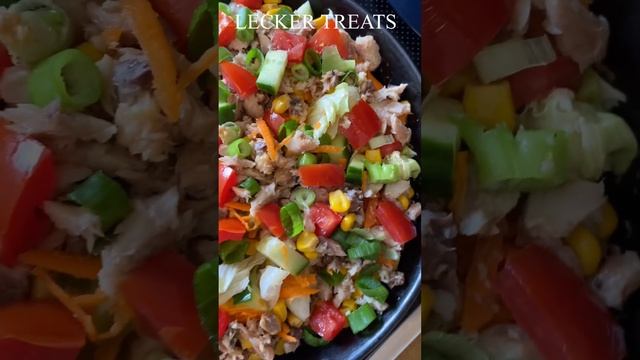 Fish Vegetable Salad - Super Delicious! #Shorts смотреть онлайн
