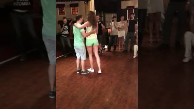 Ruslan Agrba & Margarita Nikitina - kizomba intermediate/hign level смотреть онлайн