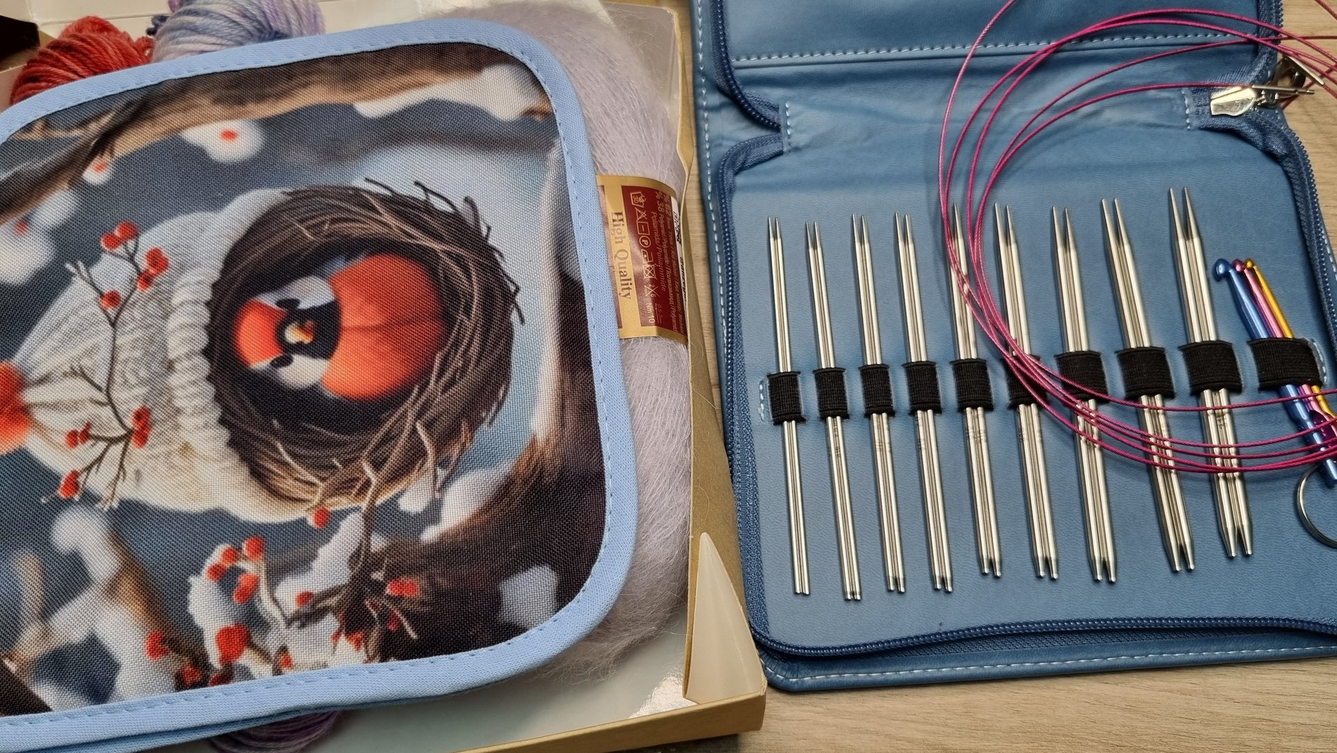 ВЯЗАЛЬНЫЙ ВЛОГ. ПОДАРОК и НОВЫЕ СПИЦЫ. смотреть онлайн