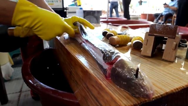Азиатский рыбный базар. ASIAN FISH MARKET!