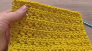 🌟 Потрясающе! 🤩 Красивый Плотный Узор Крючком для Начинающих! 🧶