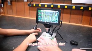 Tomlov DM9 7 1200x 1080P LCD LED Dijital Mikrokop