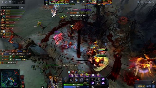 Scandal plays Silencer Dota 2 Full Game смотреть онлайн