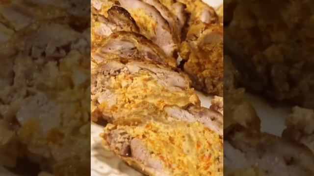 НЕЖНЕЙШИЙ РУЛЕТ КУРИНЫЙ ФИЛЕЙНЫЙ. Полный Рецепт на КАНАЛЕ. смотреть онлайн