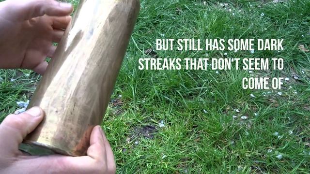 Cleaning WW1 shell casing with ketchup?!! смотреть онлайн