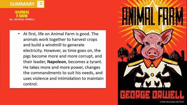 Animal Farm Summary: A Tale of Revolution and Corruption | George Orwell смотреть онлайн