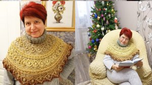 2. Вязание крючком. Хомут, свитер, манишка, перелина, снуд. Схемы вяания. Крючок. Вязание.mp4