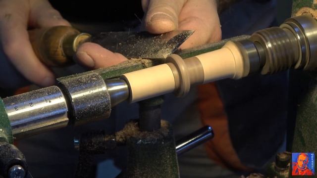 Точим сложные детали без токарного патрона смотреть онлайн