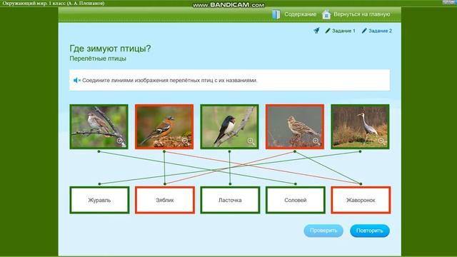 Птицы живут... А где они живут | Окр. мир 1 класс "Где живут птицы?" смотреть онлайн