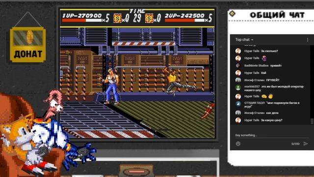Tails stream I Streets of rage 1 смотреть онлайн