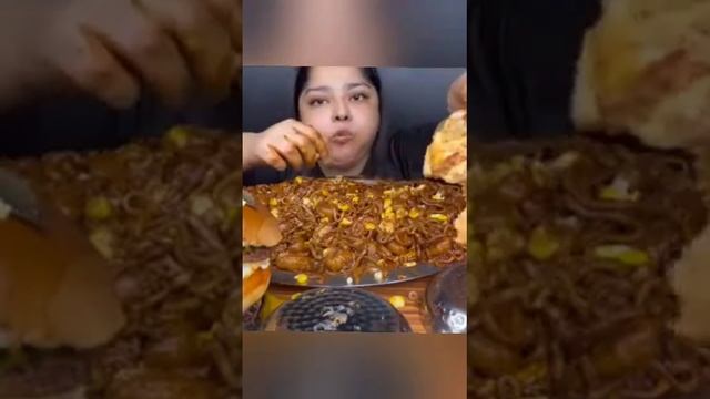 #burger#louis Burger#asmr Burger#biryani#foodie#eating#credits Goes To MaddyEats