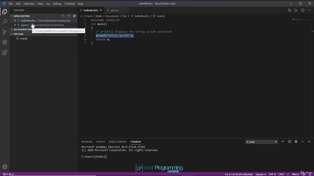 016 Exploring the Visual Studio Code Environment смотреть онлайн