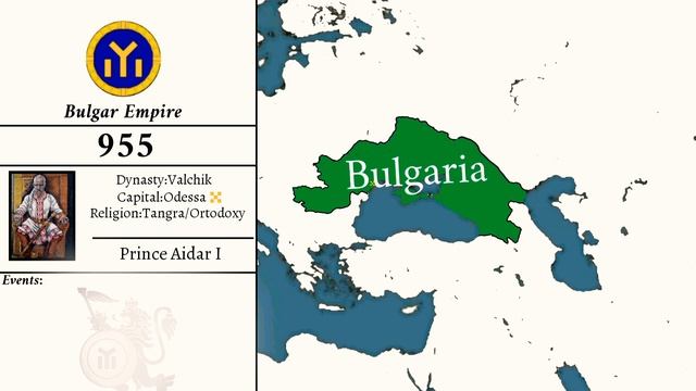 Alternative History Of Phanagorian Bulgaria 620-2020