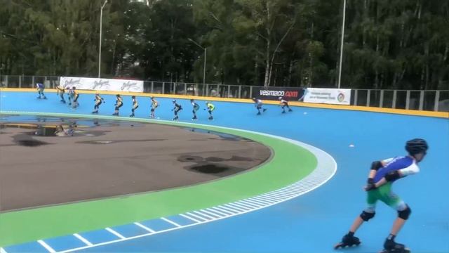 Спидскейтинг. Тренировочные сборы. Параболический трек Солигорск. 3 июля 2022. Inline Speed Skating.