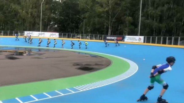 Спидскейтинг. Тренировочные сборы. Параболический трек Солигорск. 3 июля 2022. Inline Speed Skating.