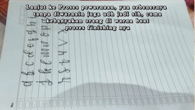 Faux Lettering | Lettering bagi pemula | menggunakan Pulpen | gampangg baget 📖🖊 смотреть онлайн
