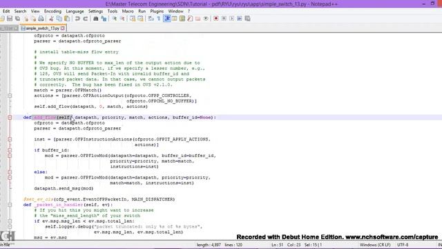 Video 01 Simple Switch 13 SDN RYU Mininet using Ubuntu 20.04 عربي смотреть онлайн