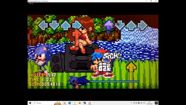 FNF SONIC EXE смотреть онлайн