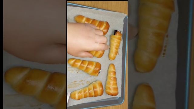 Brioche Cones#shorts #food#recipe смотреть онлайн