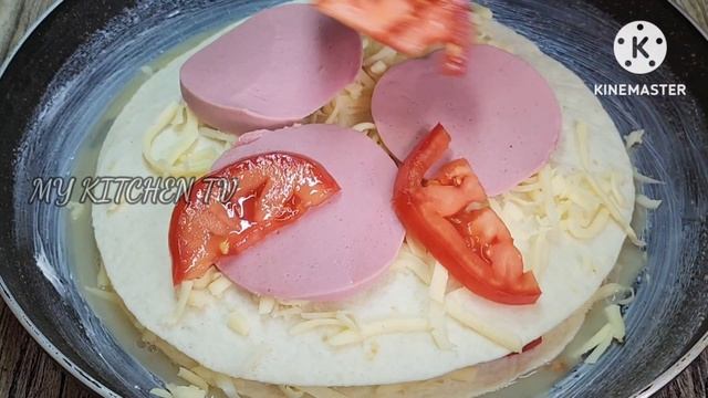 Incredible! Quick breakfast ready in a few minutes! Easy and delicious tortilla recipe! смотреть онлайн