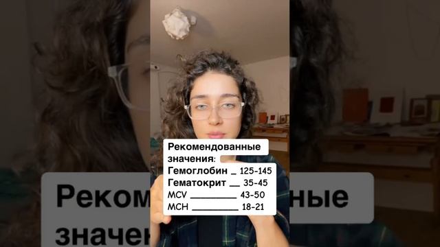 Как понять нет ли у тебя дефицита железа и витаминов группы В? #анемия #витамины смотреть онлайн