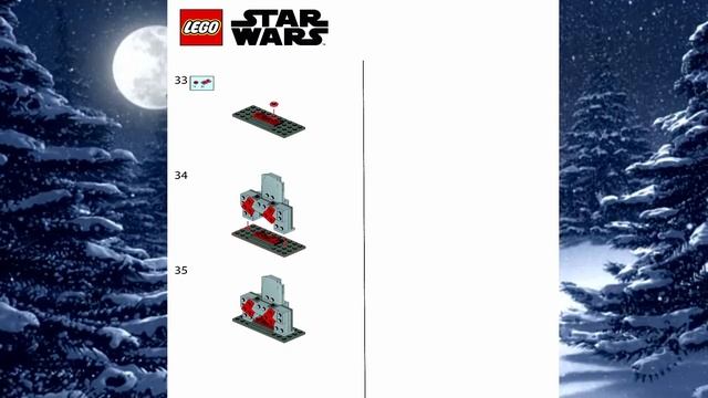 LEGO INSTRUCTIONS - SITH TIE Fighter Festive Celebrations смотреть онлайн