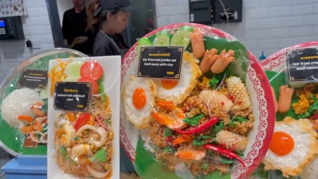Обзор фуд-корта в Централ Паттайя в Таиланде смотреть онлайн