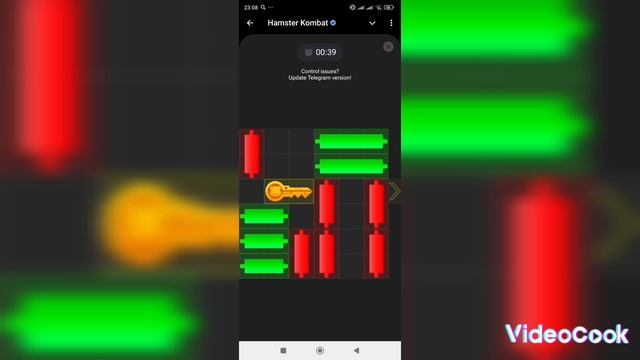 мини игра хомяк 8 января, решение головоломки с ключом смотреть онлайн