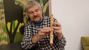 Разбор красивой мелодии "To drive the cold winter away", на диатонической флейте! Gerkan-Flöten