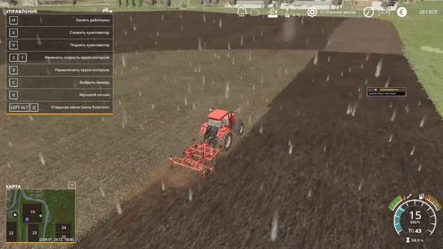 Farming Simulator 19 карта Золотой колос 2.0.2.1 Прохождение с сезоном и на точное земледелие смотреть онлайн