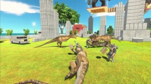 Mutant Primates + King Kong vs Godzilla (2021) + Dinosaurs - Animal Revolt Battle Simulator