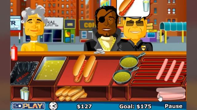 Cooking delicious hotdog to people game | Hot Dog Bush смотреть онлайн