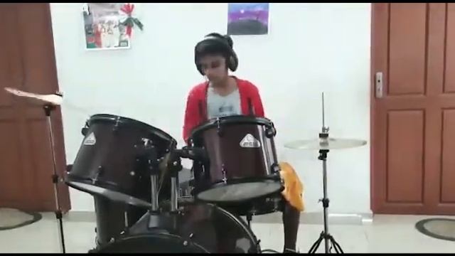 Dancing monkey song 🐒🐒🐒 (covered by drum) смотреть онлайн