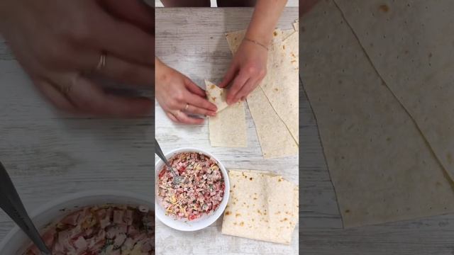 Конвертики с ЛЮБОЙ начинкой - готовлю на сухой сковороде!🤍 смотреть онлайн