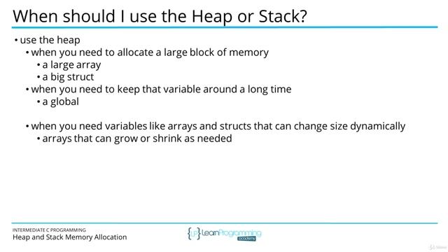 023 Heap and Stack Memory Allocation смотреть онлайн
