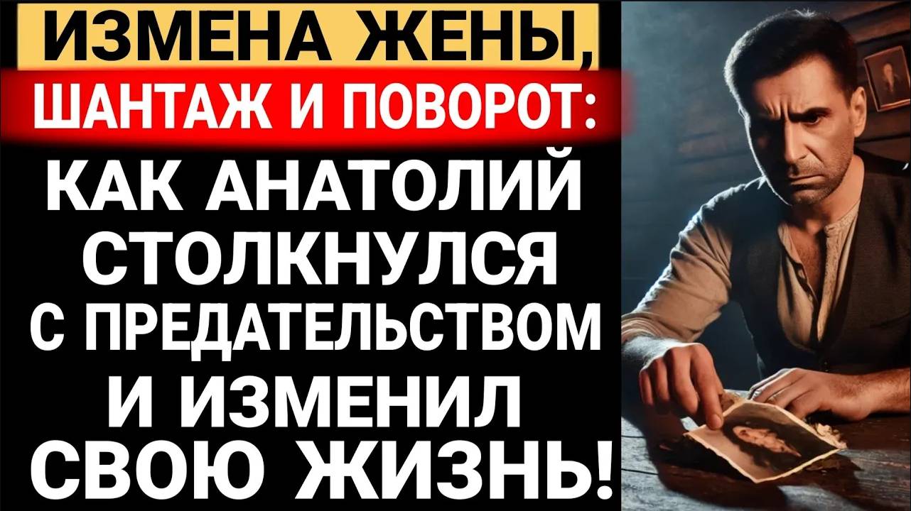 Измена жены, шантаж и поворот: как Анатолий столкнулся с предательством и изменил свою жизнь! смотреть онлайн