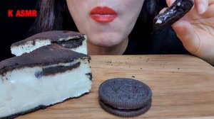 ASMR OREO CHOCOLATE, OREO CHEESE CAKE, 오레오 먹방, MUKBANG, EATING SOUND