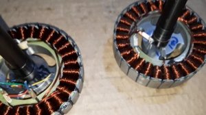 Меняем алюминиевую обмотку на медную.mp4