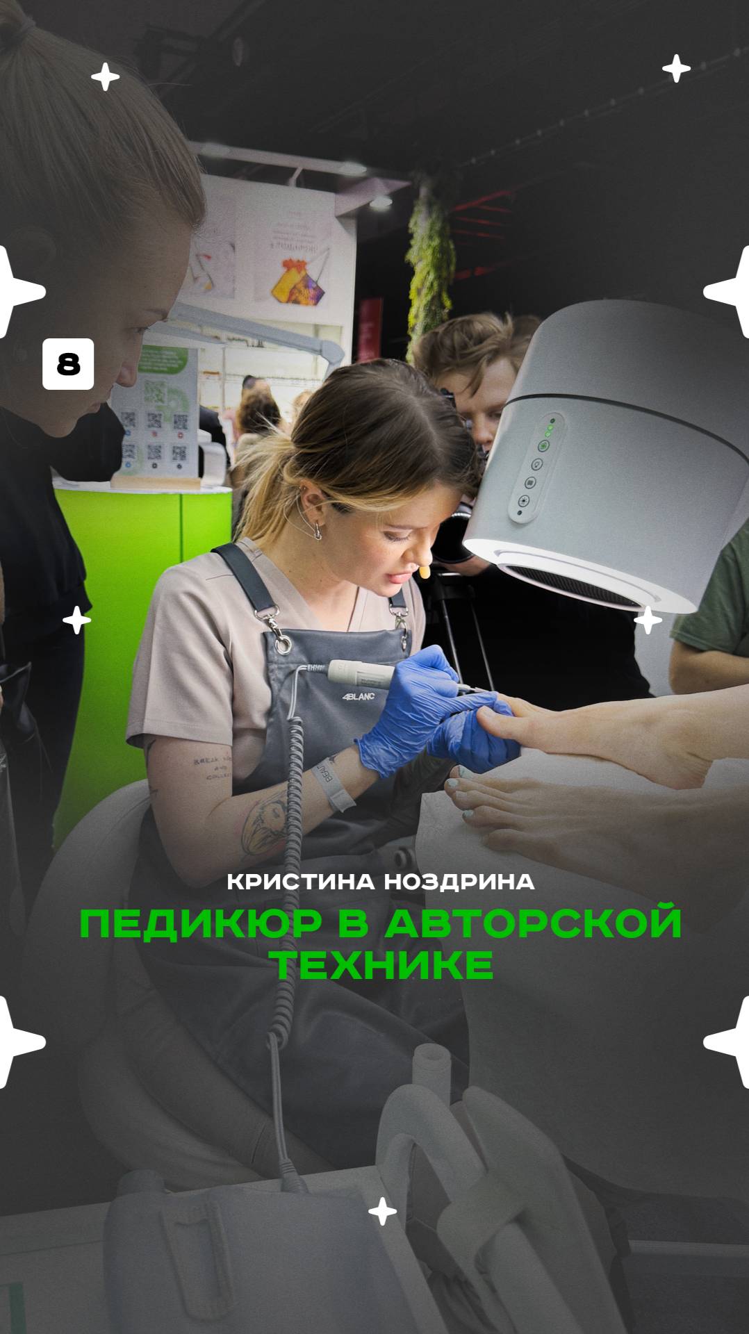 Обработка пальцев в педикюре в авторской технике и покрытие лаком. Самый подробный мастер-класс смотреть онлайн