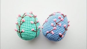 Пасхальное яйцо своими руками. Пасхальное яйцо крючком.