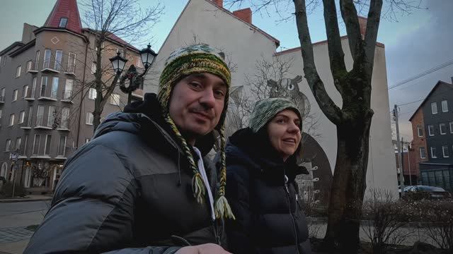 Город-курорт Зеленоградск, Калининградская область, зима смотреть онлайн